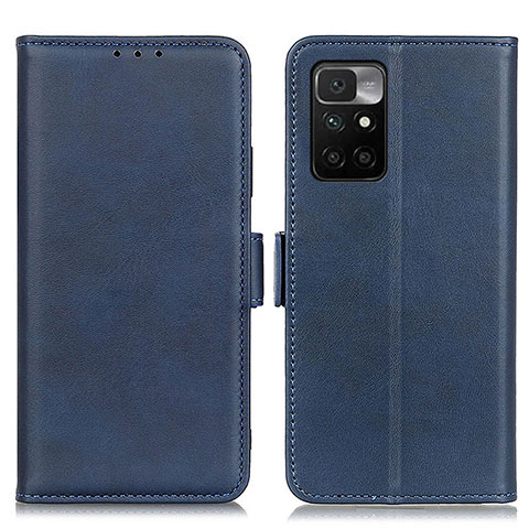 Coque Portefeuille Livre Cuir Etui Clapet M15L pour Xiaomi Redmi 10 (2022) Bleu