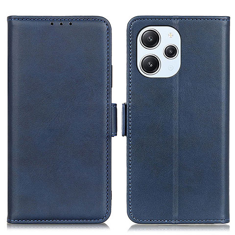 Coque Portefeuille Livre Cuir Etui Clapet M15L pour Xiaomi Redmi 12 4G Bleu