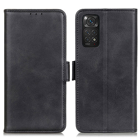 Coque Portefeuille Livre Cuir Etui Clapet M15L pour Xiaomi Redmi Note 11 4G (2022) Noir