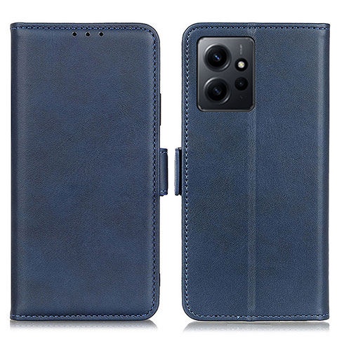 Coque Portefeuille Livre Cuir Etui Clapet M15L pour Xiaomi Redmi Note 12 4G Bleu