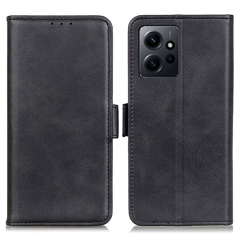 Coque Portefeuille Livre Cuir Etui Clapet M15L pour Xiaomi Redmi Note 12 4G Noir