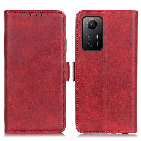 Coque Portefeuille Livre Cuir Etui Clapet M15L pour Xiaomi Redmi Note 12S Rouge