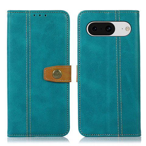 Coque Portefeuille Livre Cuir Etui Clapet M16L pour Google Pixel 8 5G Vert