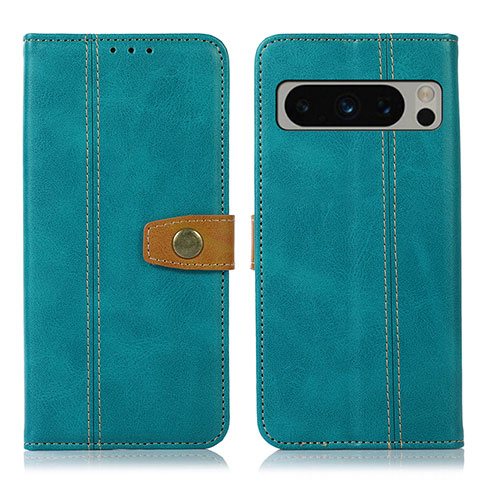 Coque Portefeuille Livre Cuir Etui Clapet M16L pour Google Pixel 8 Pro 5G Vert