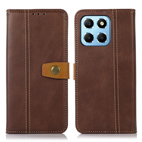 Coque Portefeuille Livre Cuir Etui Clapet M16L pour Huawei Honor X6S Marron