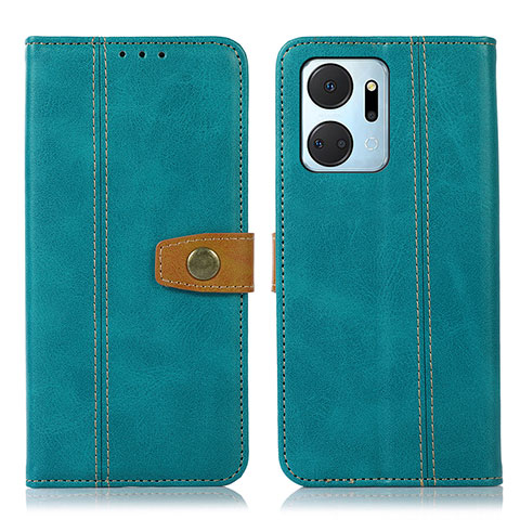 Coque Portefeuille Livre Cuir Etui Clapet M16L pour Huawei Honor X7a Vert