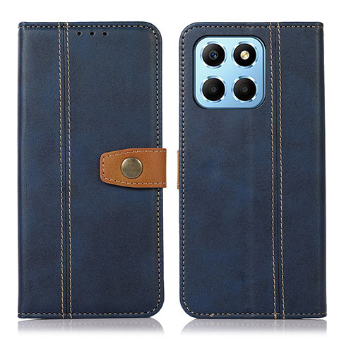 Coque Portefeuille Livre Cuir Etui Clapet M16L pour Huawei Honor X8a 5G Bleu