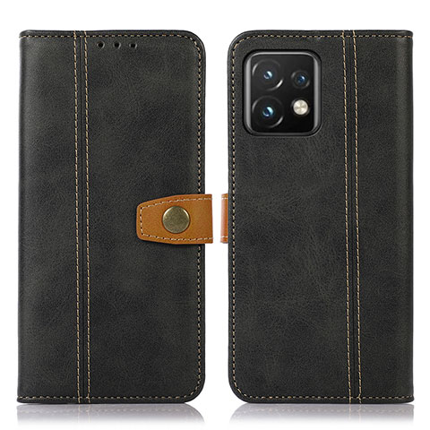 Coque Portefeuille Livre Cuir Etui Clapet M16L pour Motorola Moto Edge 40 Pro 5G Noir