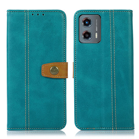 Coque Portefeuille Livre Cuir Etui Clapet M16L pour Motorola Moto G 5G (2023) Vert