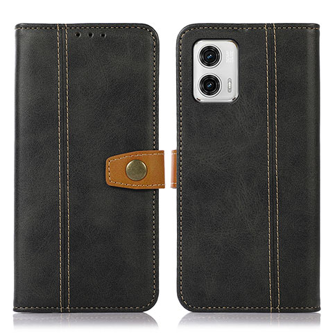 Coque Portefeuille Livre Cuir Etui Clapet M16L pour Motorola Moto G73 5G Noir