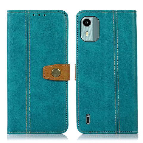 Coque Portefeuille Livre Cuir Etui Clapet M16L pour Nokia C12 Plus Vert