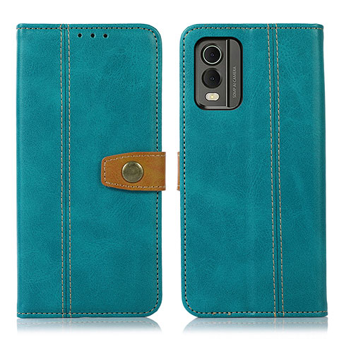 Coque Portefeuille Livre Cuir Etui Clapet M16L pour Nokia C210 Vert