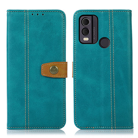 Coque Portefeuille Livre Cuir Etui Clapet M16L pour Nokia C22 Vert