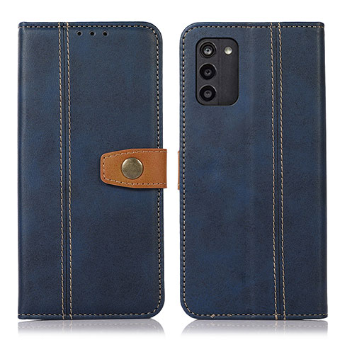 Coque Portefeuille Livre Cuir Etui Clapet M16L pour Nokia G100 Bleu