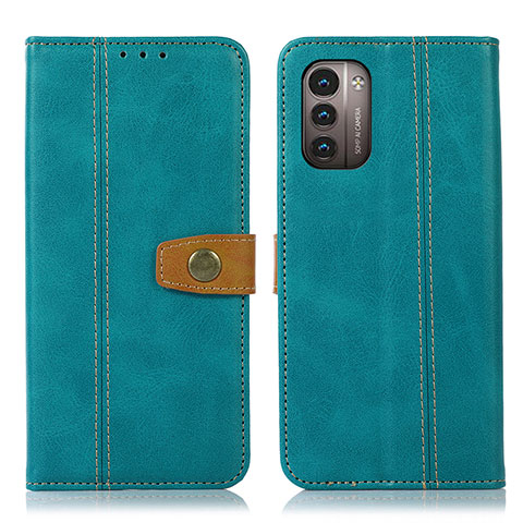 Coque Portefeuille Livre Cuir Etui Clapet M16L pour Nokia G11 Vert