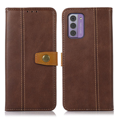 Coque Portefeuille Livre Cuir Etui Clapet M16L pour Nokia G310 5G Marron