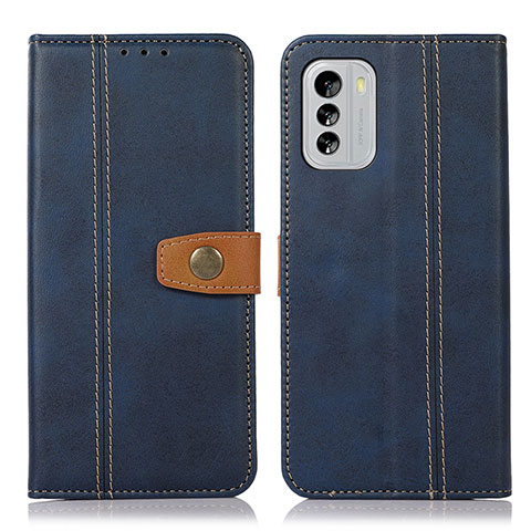 Coque Portefeuille Livre Cuir Etui Clapet M16L pour Nokia G60 5G Bleu