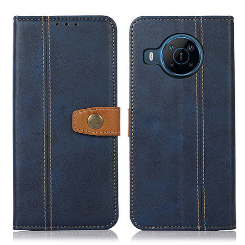 Coque Portefeuille Livre Cuir Etui Clapet M16L pour Nokia X100 5G Bleu