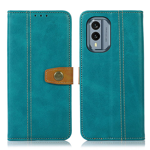 Coque Portefeuille Livre Cuir Etui Clapet M16L pour Nokia X30 5G Vert