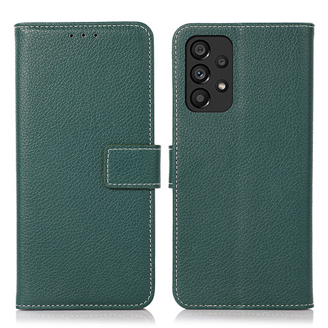 Coque Portefeuille Livre Cuir Etui Clapet M16L pour Samsung Galaxy A53 5G Vert