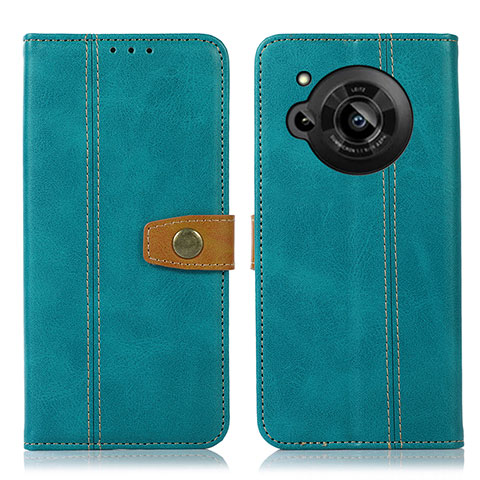 Coque Portefeuille Livre Cuir Etui Clapet M16L pour Sharp Aquos R7s Vert