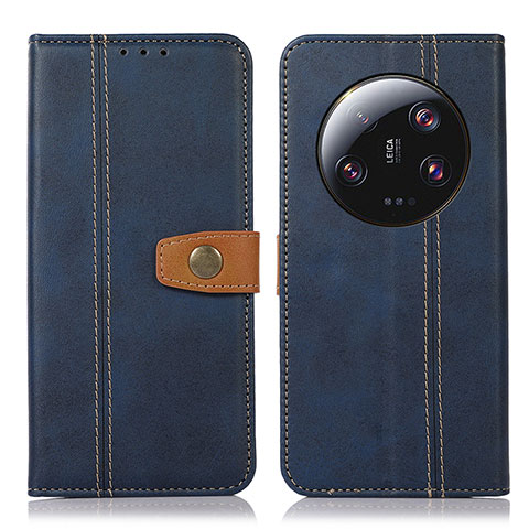 Coque Portefeuille Livre Cuir Etui Clapet M16L pour Xiaomi Mi 13 Ultra 5G Bleu