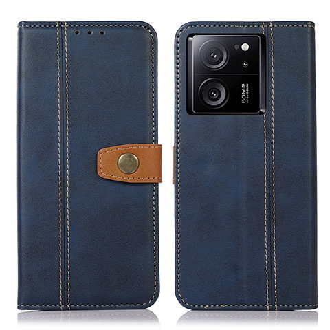 Coque Portefeuille Livre Cuir Etui Clapet M16L pour Xiaomi Mi 13T 5G Bleu