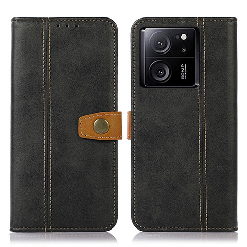 Coque Portefeuille Livre Cuir Etui Clapet M16L pour Xiaomi Mi 13T 5G Noir