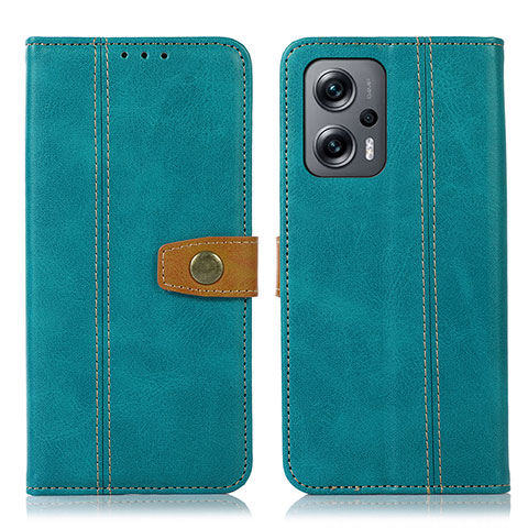 Coque Portefeuille Livre Cuir Etui Clapet M16L pour Xiaomi Poco X4 GT 5G Vert