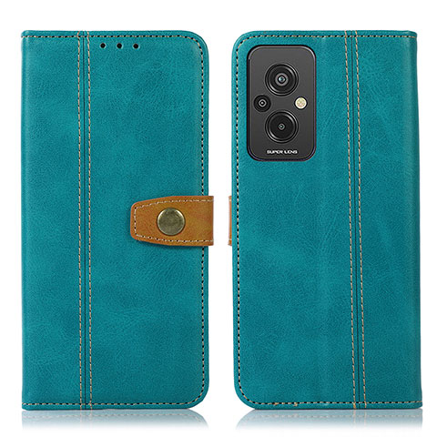 Coque Portefeuille Livre Cuir Etui Clapet M16L pour Xiaomi Redmi 11 Prime 4G Vert