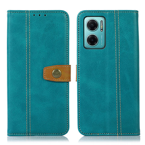 Coque Portefeuille Livre Cuir Etui Clapet M16L pour Xiaomi Redmi 11 Prime 5G Vert