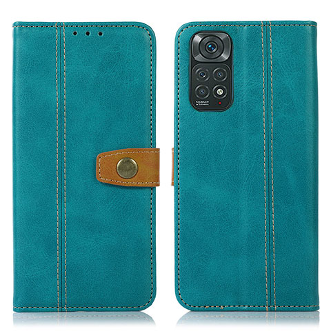 Coque Portefeuille Livre Cuir Etui Clapet M16L pour Xiaomi Redmi Note 11S 4G Vert