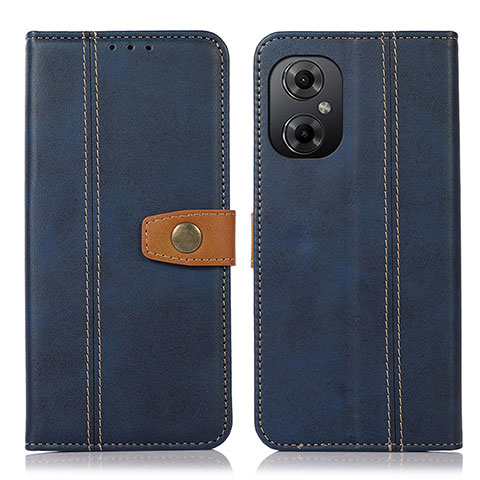 Coque Portefeuille Livre Cuir Etui Clapet M16L pour Xiaomi Redmi Note 12R Pro 5G Bleu