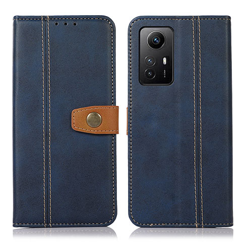 Coque Portefeuille Livre Cuir Etui Clapet M16L pour Xiaomi Redmi Note 12S Bleu