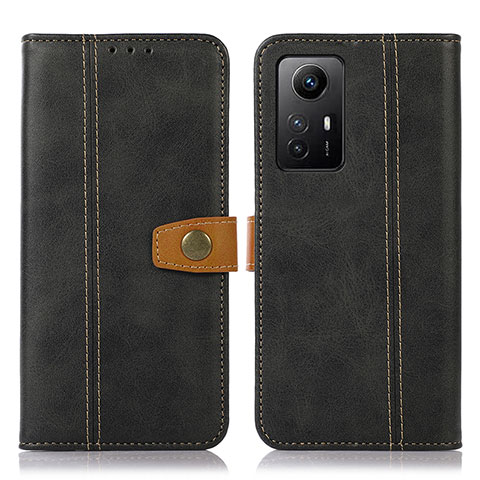 Coque Portefeuille Livre Cuir Etui Clapet M16L pour Xiaomi Redmi Note 12S Noir