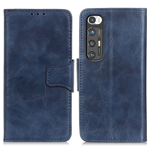 Coque Portefeuille Livre Cuir Etui Clapet ML2 pour Xiaomi Mi 10S 5G Bleu