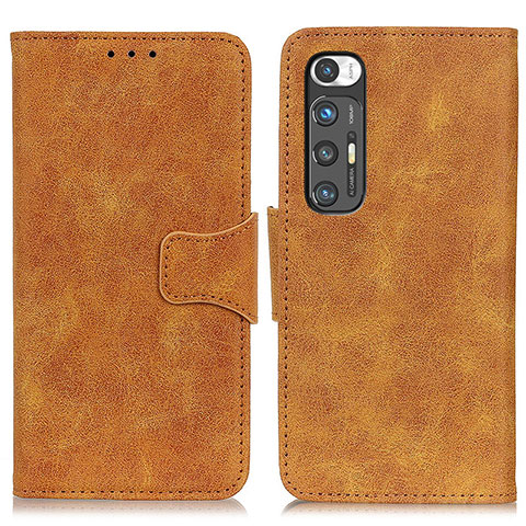 Coque Portefeuille Livre Cuir Etui Clapet ML3 pour Xiaomi Mi 10S 5G Kaki