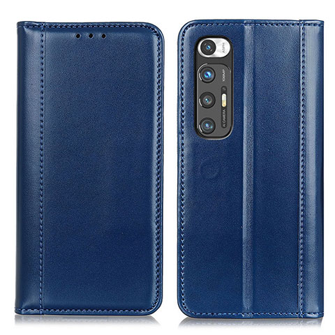 Coque Portefeuille Livre Cuir Etui Clapet ML5 pour Xiaomi Mi 10S 5G Bleu