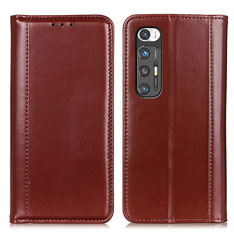 Coque Portefeuille Livre Cuir Etui Clapet ML5 pour Xiaomi Mi 10S 5G Marron