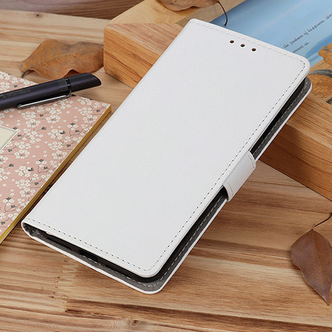 Coque Portefeuille Livre Cuir Etui Clapet ML8 pour Samsung Galaxy A13 5G Blanc