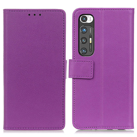 Coque Portefeuille Livre Cuir Etui Clapet ML8 pour Xiaomi Mi 10S 5G Violet