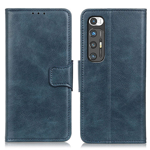 Coque Portefeuille Livre Cuir Etui Clapet ML9 pour Xiaomi Mi 10S 5G Bleu