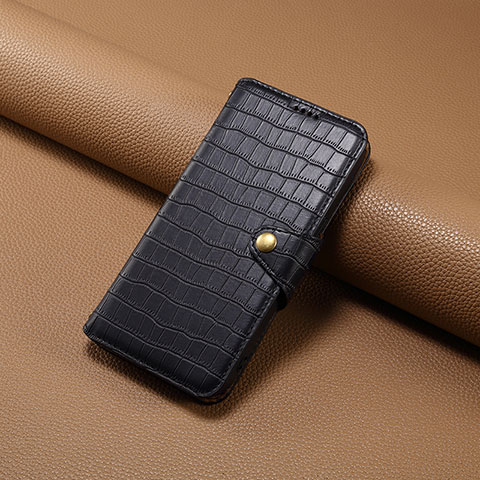Coque Portefeuille Livre Cuir Etui Clapet MT4 pour Apple iPhone 15 Pro Max Noir