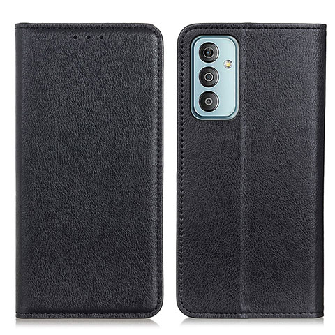 Coque Portefeuille Livre Cuir Etui Clapet N01P pour Samsung Galaxy F23 5G Noir