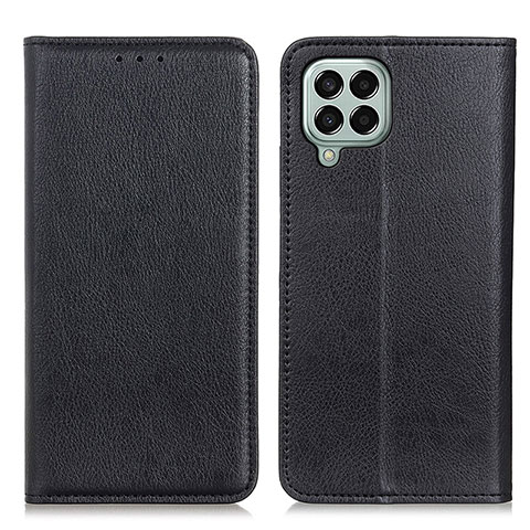 Coque Portefeuille Livre Cuir Etui Clapet N01P pour Samsung Galaxy M33 5G Noir