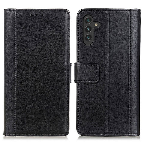 Coque Portefeuille Livre Cuir Etui Clapet N02P pour Samsung Galaxy A13 5G Noir