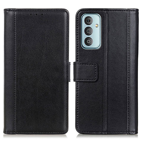 Coque Portefeuille Livre Cuir Etui Clapet N02P pour Samsung Galaxy M23 5G Noir