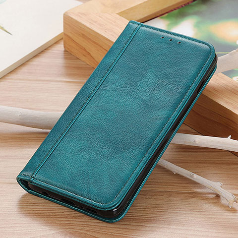 Coque Portefeuille Livre Cuir Etui Clapet N03P pour Huawei Honor X8b Vert