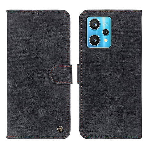 Coque Portefeuille Livre Cuir Etui Clapet N03P pour Realme 9 Pro+ Plus 5G Noir