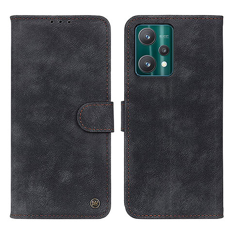 Coque Portefeuille Livre Cuir Etui Clapet N03P pour Realme Q5 5G Noir